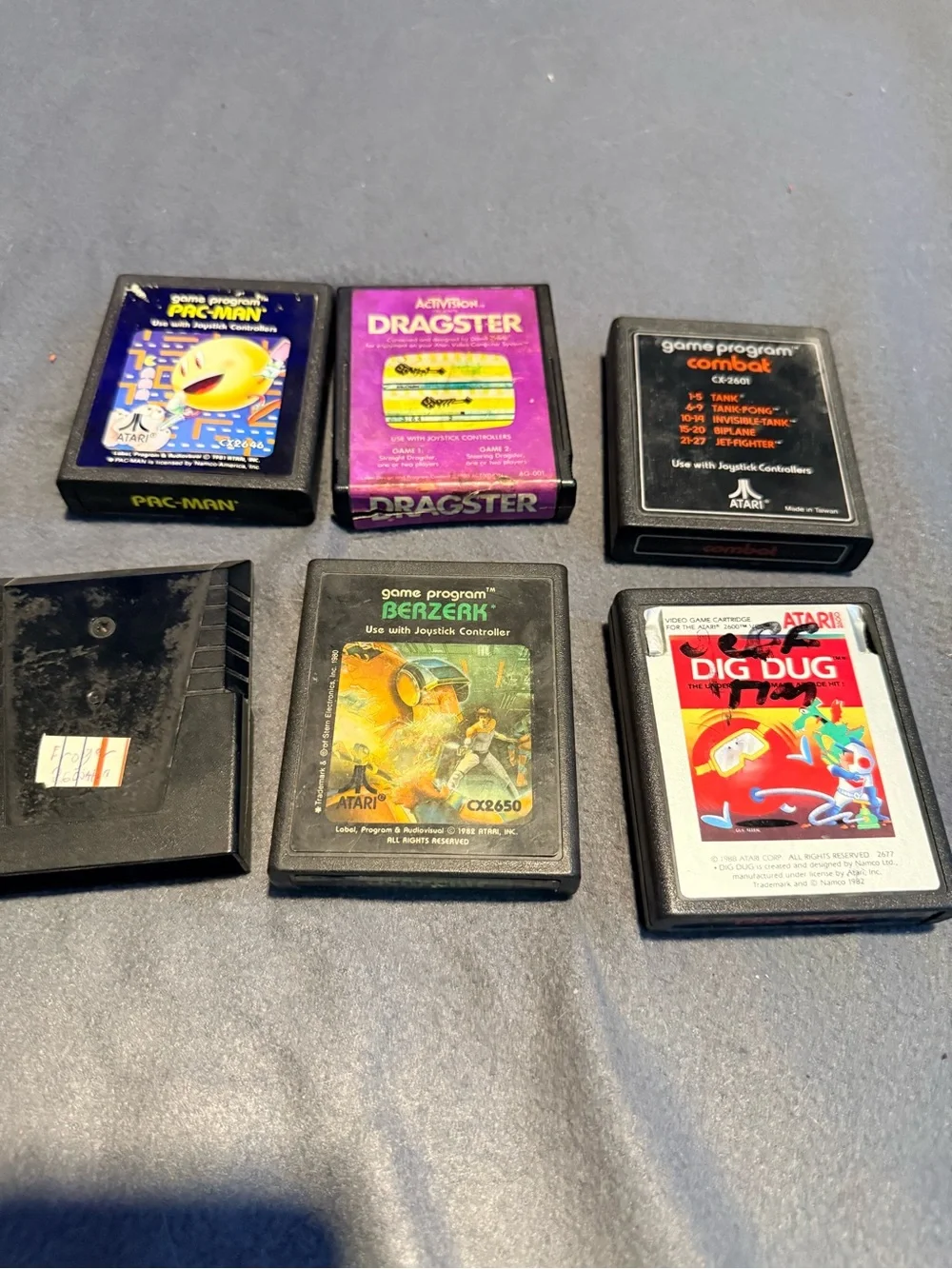 6 classic Atari games